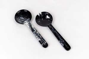 Cucharas de Resina Ecológicas, Juego de Cubiertos Hechos a Mano para el Hogar, Nuevos Accesorios de Cocina, Cubertería, Vajilla, Servidor para Ensaladas - Product Image 5