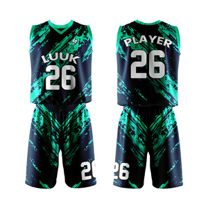 ชุดเสื้อบาสเก็ตบอลแขนกุดคอวีสำหรับผู้ชายแบบขายส่งพร้อมกางเกงขาสั้นแบบมีเชือกผูก  รับสกรีนโลโก้ตามสั่ง ผลิตจากโพลีเอสเตอร์ระบายอากาศได้ดี - Product Image 4
