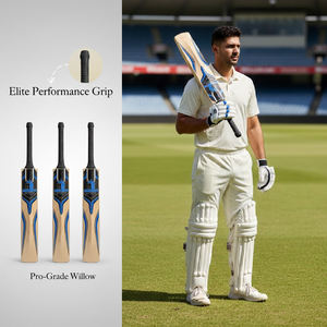 Bate de Críquet de Madera de Salgueiro Inglés, Fabricado en Fábrica, Personalizable, Ligero, Duradero y Ecológico, para Partidos de Equipo - Product Image 5