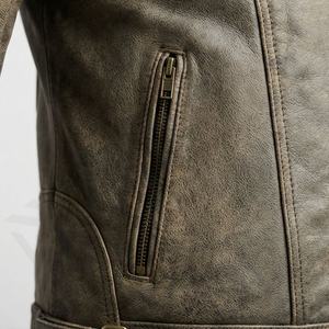 Veste de moto en cuir véritable pour homme de qualité supérieure, nouvelle arrivée, vestes de moto d'hiver, protections amovibles, personnalisables - Product Image 5