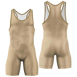 Combinaison de lutte personnalisable, uniforme de musculation, tenue moulante pour hommes, femmes et adultes, 100% polyester, légère - Product Image 1