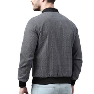 Veste bomber pour homme, couleur personnalisée, vêtements d'extérieur, tissu léger et confortable, veste bomber bon marché, service OEM ODM - Product Image 6