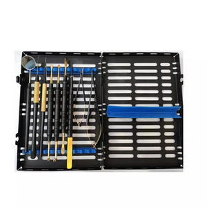 Kit de Cirugía de Implantes Dentales de 33 Piezas, Juego de Instrumentos Quirúrgicos Manuales de Acero Inoxidable, CE ISO13485 Clase I, Fabricado por ZUOL. - Product Image 1