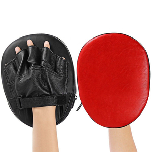 Gants de boxe et de Taekwondo en cuir, légers, antidérapants, confortables, couleur unie, personnalisables, pour arts martiaux – Vente en gros - Product Image 1