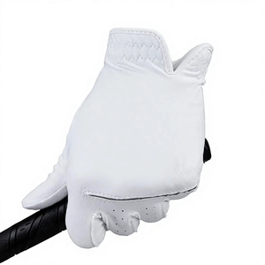 Gants de golf professionnels pour hommes Pm99 SP-71 en cuir véritable respirant confortable et écologique avec fermeture auto-agrippante et emballage personnalisé - Product Image 2
