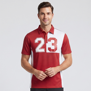เสื้อโปโลกอล์ฟแขนสั้นสำหรับผู้ชาย เสื้อโปโลกอล์ฟสำหรับผู้ชายในฤดูร้อน ชุดกีฬาน้ำหนักเบา เสื้อกอล์ฟแขนสั้นสำหรับผู้ชาย - Product Image 1