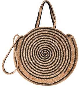 Sac messager tendance 2026 en jute écologique fait main pour femme – Style bohème élégant et uni pour le quotidien, idéal pour l'été et la plage - Product Image 2