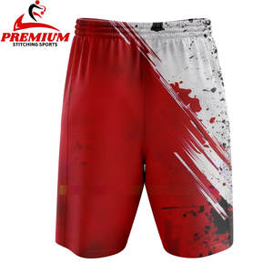 Pantalones Cortos Deportivos para Hombre, Talla Grande, Tejido Transpirable de Secado Rápido, Ecológicos, Cierre con Cordón Frontal, Estampado Personalizado - Product Image 2