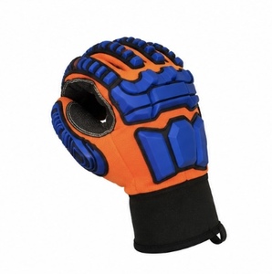 MUBASHAR PRO GRIP INTERNATIONAL MRG-IRG-015 Practical <b>Workwear</b> Impact Resistant <b>Gloves</b> Modern Ergonomic Design Nitrile Palm - Product Image 4