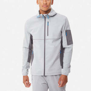 Waterproof Outdoor <b>Windbreaker</b> Jacket <b>Men</b> Hooded Lightweight Softshell Windproof Breathable Hiking Camping Sportswear Coat - Product Image 1