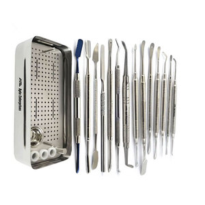 Juego de Instrumentos Quirúrgicos Dentales para Implantes con Fibrina Rica en Plaquetas (PRF), Sin Logotipo, Kit de Instrumentos Quirúrgicos Dentales para Implantología - Product Image 6