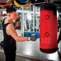 Support de poignet absorbant les chocs, sangle Velcro réglable, bandages de main rembourrés en gel, design demi-doigts pour la boxe, le MMA, le Muay Thai
