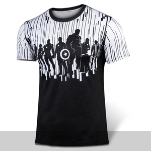 เสื้อยืดเจอร์ซีย์ผู้ชายคอกลม แขนยาว ทรงฮิปฮอป พิมพ์ลายดิจิตอล ระบายอากาศได้ดี คุณภาพสูง ขายส่ง - Product Image 1