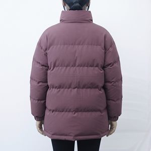 <b>Women's</b> <b>Lightweight</b> Puffer Jacket Full Zip Stand Collar Warm Long Sleeve Winter <b>Coat</b> - Product Image 5