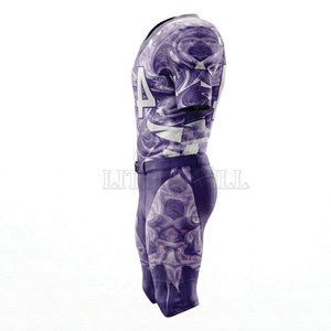 Uniforme de football américain en polyester durable, léger et respirant, vêtements de sport de haute qualité pour adultes, clubs de football, entraînement - Product Image 3