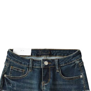 Shorts en jean déchirés mi-taille pour homme LAMA INDUSTRIES – Décontracté, sportif, écologique, respirant, séchage rapide, fermeture boutonnée - Product Image 4