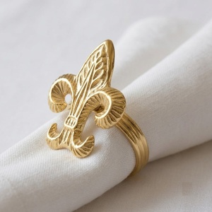 Antique Silver Metal <b>Christmas</b> <b>Tree</b> Napkin Rings Set Zinc Alloy Festive <b>Table</b> Decorations Luxury Xmas Serviette Holder Ring - Product Image 3