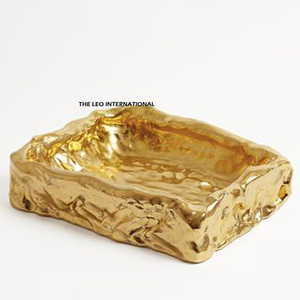 Poids de papier décoratif en aluminium brut antique argenté de style nordique pour table et décoration intérieure - Product Image 2