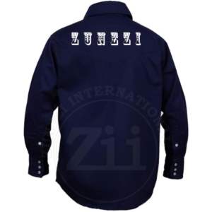 Lona Elástica de Algodón y Spandex de Alta Resistencia, Soldada, Estilo Occidental, Resistente al Agua, NFPA 2112, Personalizada, Manga Larga, Nivel de Protección Contra Vapores FR - Product Image 2