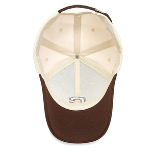 Casquette de baseball en coton de haute qualité, unisexe, 6 panneaux, ajustée, personnalisable, brodée, sportive, respirante, imperméable et réglable - Product Image 5
