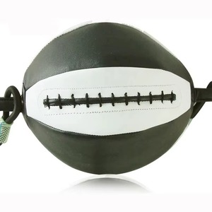 Ballon de frappe double en cuir PU véritable de haute qualité, entièrement imprimé par sublimation, pour sac de boxe, personnalisable avec étiquette privée - Product Image 2