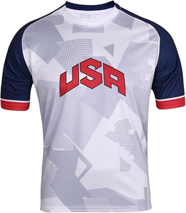 Quick Dry Football Jersey Personalized Soccer Jerseys for Men & Women, USA Football Sports Shirts Gift Football Shirt Sportswear - Product Image 1