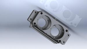 Support de boîtier en métal coulé ou usiné CNC assemblage industriel ou automobile - Product Image 4