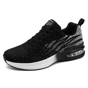 Sportschuhe New Fashion Low Top Luftkissen Mesh Atmungsaktive leichte Fly Knit Herren Sneakers für den Sport - Product Image 3