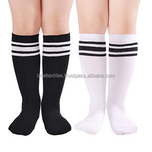 Men's White Crew <b>Socks</b> <b>100</b>% Cotton Breathable Knitted Logo Custom Sports Winter Regular Style Quick Dry Anti-Bacterial - Product Image 1