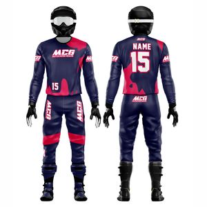 Digital Print % Polyester 220g Breathable Quick Dry Unisex Adult Full Sleeve Kits for ATV Dirt Bike MTB BMX Motocross - Product Image 1