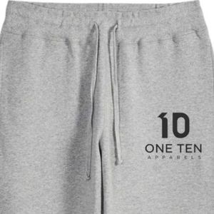 Pantalones Deportivos Clásicos para Hombre en Gris Jaspeado, Mezcla de Felpa, Ecológicos, Transpirables, Ligeros, para Invierno, Cintura Elástica con Cordón Ajustable - Product Image 6