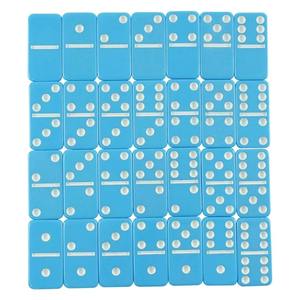 <b>Resin</b> <b>Crafts</b> Double Six Puerto Rico Domino Color Domino Black Dots 4809 Size Dominoes With No Box - Product Image 2