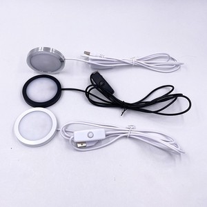 Mini spot LED moderne 3W DC5V ultra-plat à montage ouvert, avec interrupteur, pour plafond et cave à vin, idéal pour les hôtels - Product Image 1
