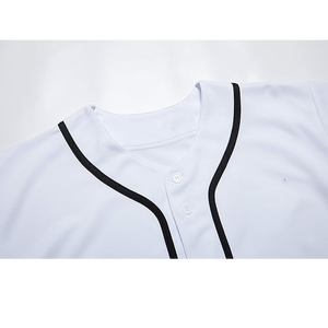 Camiseta de Béisbol Personalizada de Alta Gama, Cosida con Alta Calidad, Transpirable, de Secado Rápido, Impresa, 140g, Poliéster Antibacteriano, para Hombre - Product Image 2