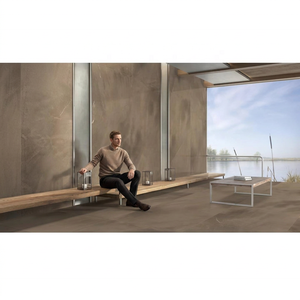 Baldosas de porcelana pulida brillante Vistaar de formato grande 1200x2400mm (4x8 pies) tipo Breccia Capriya para espacios, imitación mármol italiano. - Product Image 2