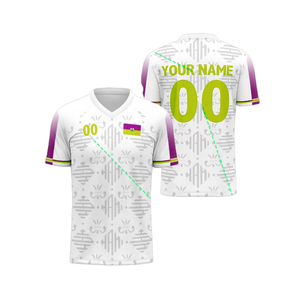 เสื้ออเมริกันฟุตบอลคุณภาพสูง ออกแบบเองได้ตามต้องการ ปักโลโก้และหมายเลขทีมได้ทุกทีม ดีไซน์โรงงานที่ดีที่สุด - Product Image 4