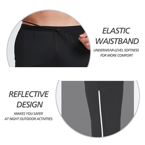 Pantalones Deportivos de Algodón Orgánico para Hombre, Nuevo Modelo 2026, Tejido Ecológico Único, Cintura con Cordón Ajustable, Logotipo Personalizado ODM, la Mejor Calidad - Product Image 4