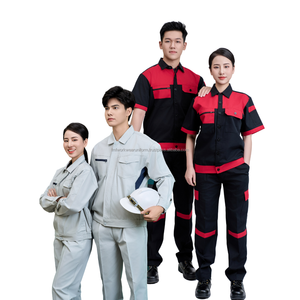 Ropa de electricista de fábrica VN FACTORY con logotipo, conjunto de uniforme personalizado para hombre, pantalones cargo con bolsillos laterales, OEM/ODM, muestra gratuita - Product Image 1