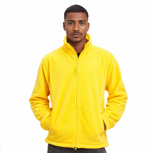 Veste polaire d'extérieur pour homme, style streetwear hiver, col montant - Product Image 4