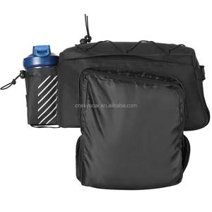 Bolsa de transporte de asiento trasero de bicicleta resistente al agua de poliéster 600D personalizada al por mayor - Product Image 4