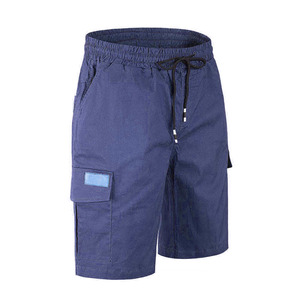 Outdoor Running <b>Three</b> <b>Quarter</b> <b>Pants</b> Lined Pockets OEM High Quality Men's Summer Shorts 100% Linen Polyester Multi Color Solid - Product Image 3