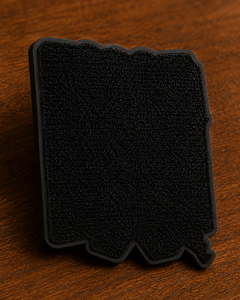 Patch en caoutchouc 3D Oxytag avec logo en relief et motif flèche, badge décoratif autocollant pour cadeaux, prix de gros, conception OEM - Product Image 4