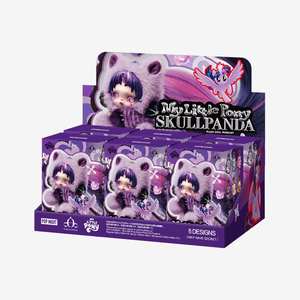 POP MART SKULLPANDA X My Little Poy Series Pendentif Peluche, Jouet d'Art en Vinyle Original et Figurines de Collection pour les Fans d'Anime - Product Image 1