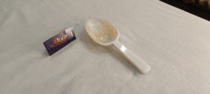 Cuchara de resina artesanal de la mejor calidad, muy pulida con logotipo personalizado para restaurantes de hoteles en casa, directa desde la India - Product Image 6