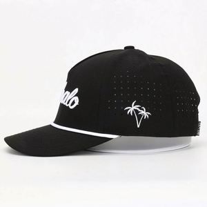 Gorra Snapback Unisex OEM de 5 Paneles, Estilo Imagen Blanca, Bordado 3D, Visera con Cuerda, Hebilla de Plástico Ajustable, Venta Caliente, Hip Hop Directo - Product Image 3