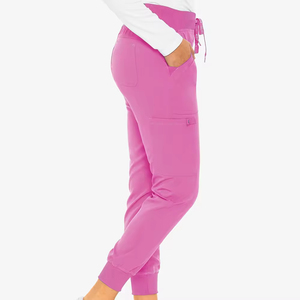 Pantalones de Uniforme Médico Elásticos para Enfermeras, Pantalones Jogger, Uniformes Médicos Hechos a Medida - Product Image 2