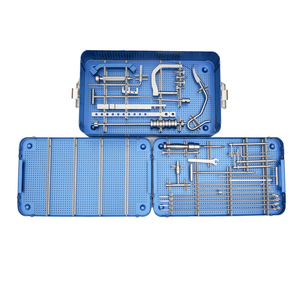 Juego de Instrumentos Quirúrgicos Cervicales y Espinales Manuales de Acero Inoxidable OEM de Alta Calidad 2025, Herramientas Quirúrgicas Reutilizables de Tegra - Product Image 1