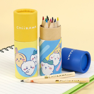 Chiikawa 12 Color <b>Mini</b> Colored Pencil Set 24 <b>PCS</b> Cute Character Kawaii Kids Stationery School Supplies Korean Sealed Wholesale - Product Image 1
