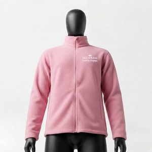 Custom Polar Fleece <b>Jacket</b> for <b>Men</b> Front Pocket Soft Feel Fabric Warm Layer Full Zip Fleece <b>Jacket</b> - Product Image 3