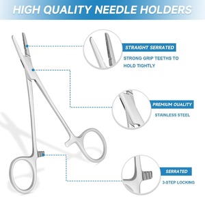 Kit de pratique de suture chirurgicale Pentax pour étudiants en médecine, modèle anatomique en acier inoxydable, mannequin de suture, sciences médicales - Product Image 3